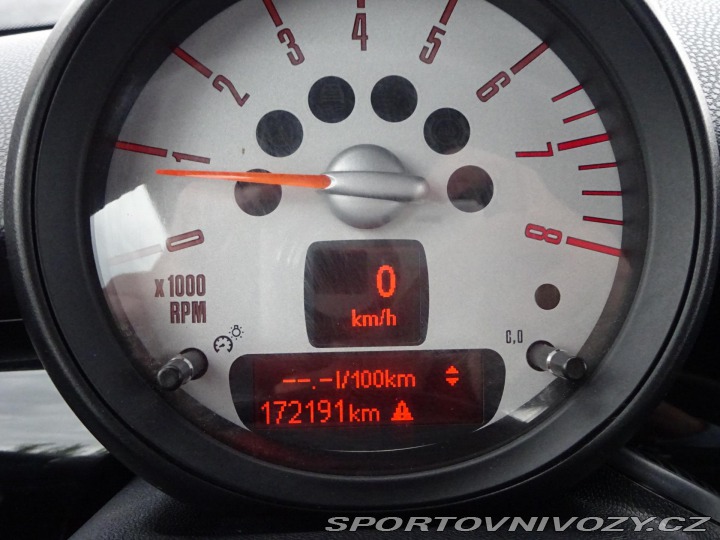 Mini Cooper S 1.6 135kW KABRIO KŮŽE 2012