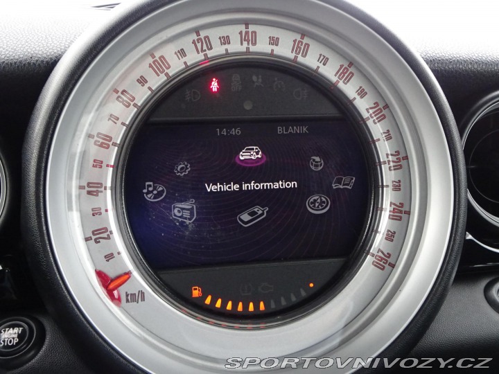 Mini Cooper S 1.6 135kW KABRIO KŮŽE 2012