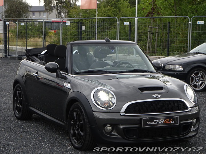 Mini Cooper S 1.6 135kW KABRIO KŮŽE 2012