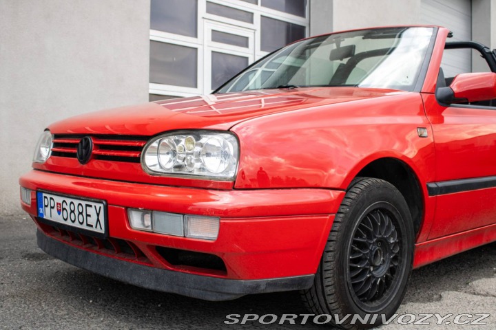 Volkswagen Golf Cabrio 1.8 / 55kW / M5 / 1994