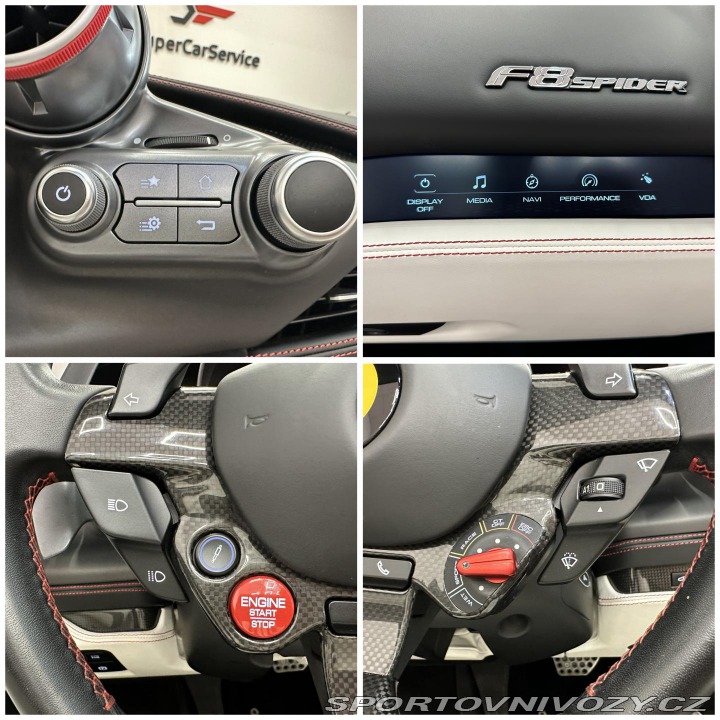 Ferrari F8 Spider*LIFT*DISPLAY*TEMPO 2022