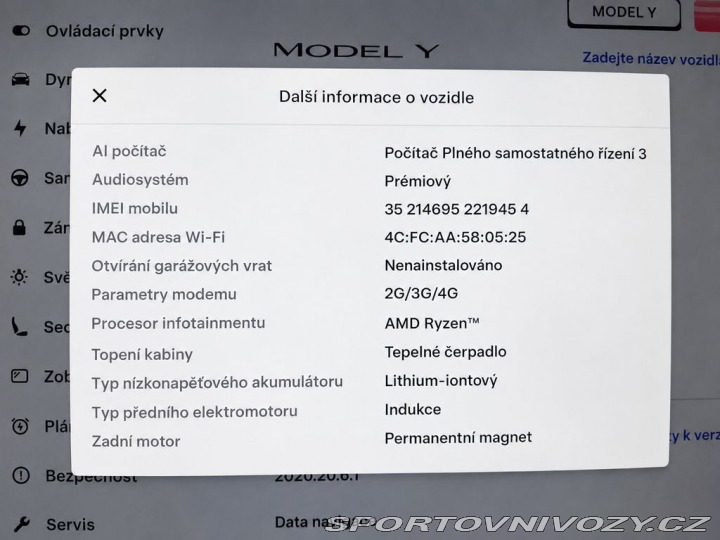 Tesla Model Y Dual Motor 378 kW SOH 93, 2022