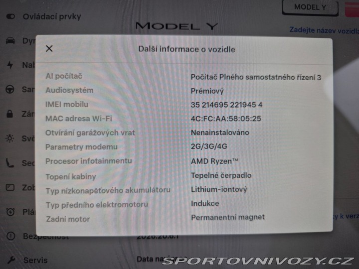 Tesla Model Y Dual Motor 378 kW SOH 93, 2022