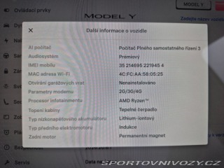 Tesla Model Y Dual Motor 378 kW SOH 93, 2022