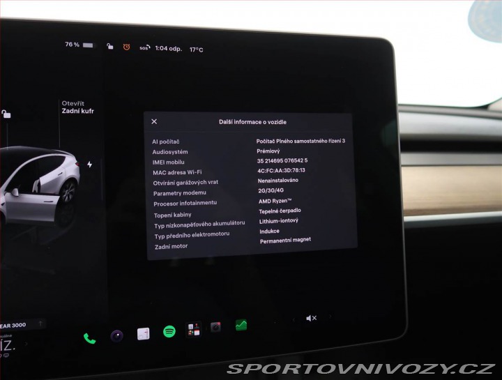 Tesla Model Y Long Range AWD 79kWh, SoH 2022