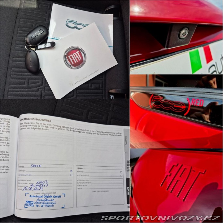 Fiat 500 500e 42Kkwh 87kw RED (ODP 2023