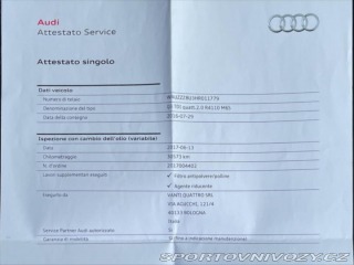 Audi Ostatní modely Q3 2,0 TDi 110kW 6q*Quattro* 2016