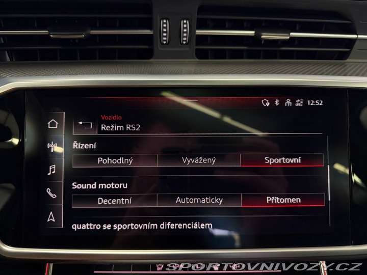 Audi RS6 QUATTRO, MATRIX, VZDUCH, 2020