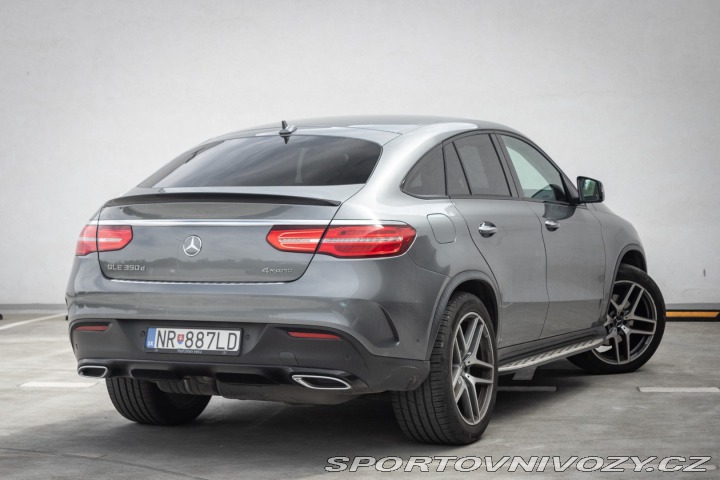 Mercedes-Benz Ostatní modely GLE Kupé Kupé 350d AMG-paket 4MA 2017