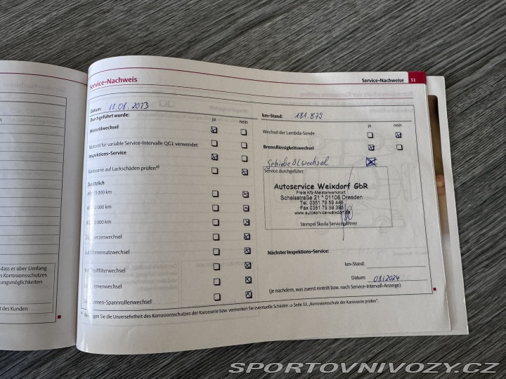 Škoda Octavia RS DSG 2,0 TSI 147 KW STK 2010