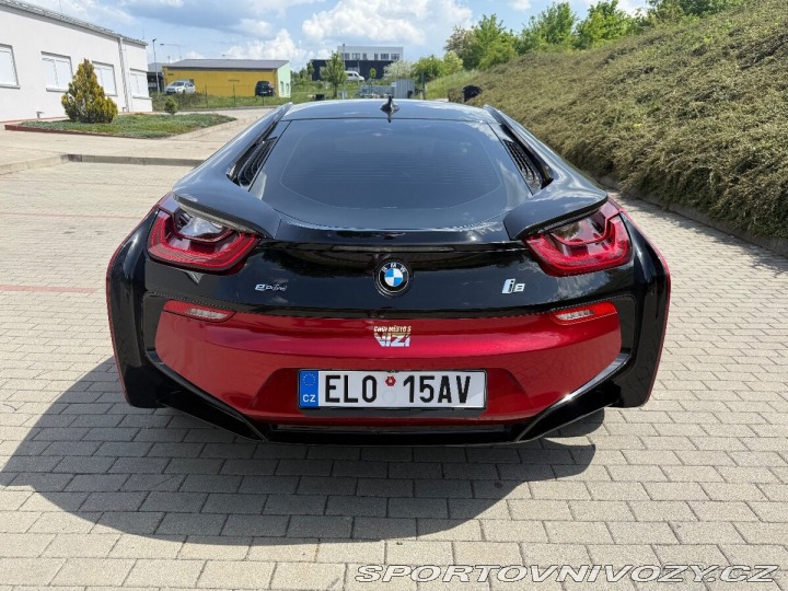 BMW i8 plugin hybrid (el+benzin) 1800