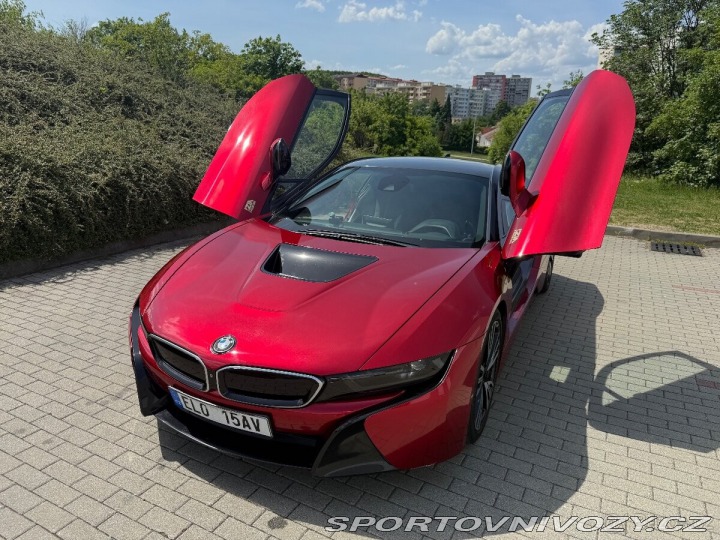 BMW i8 plugin hybrid (el+benzin) 1800