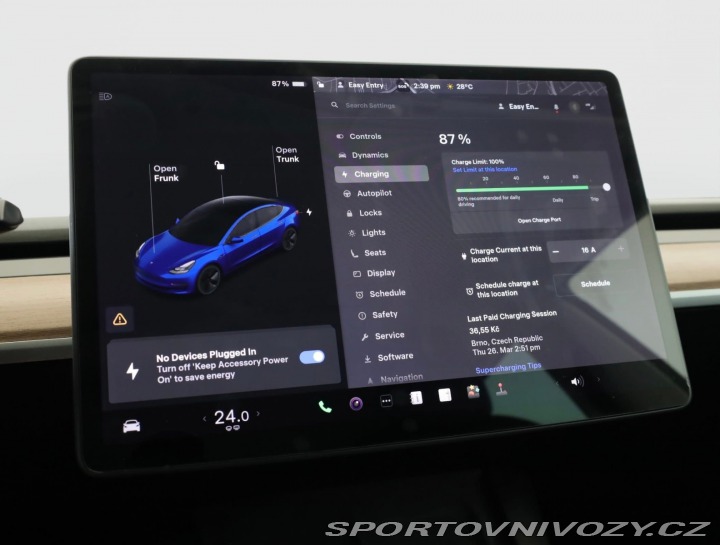 Tesla Model 3 Std Range Plus 52kWh 2021