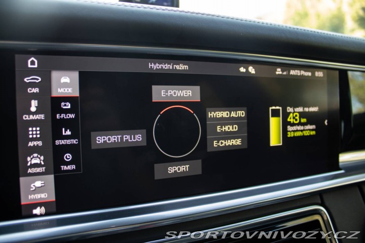 Porsche Ostatní modely Panamera Sport Turismo 4S E-Hybrid 2.9 V6 PDK 4 2021