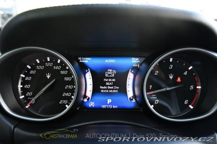 Maserati Levante 3.0D ČR Q4 H/K ACC VZDUCH 2018
