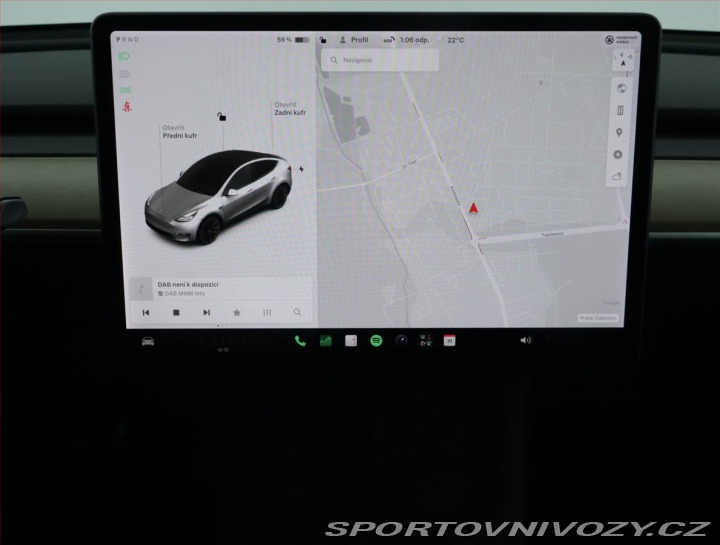 Tesla Model Y Long Range AWD 75kWh, SoH 2021