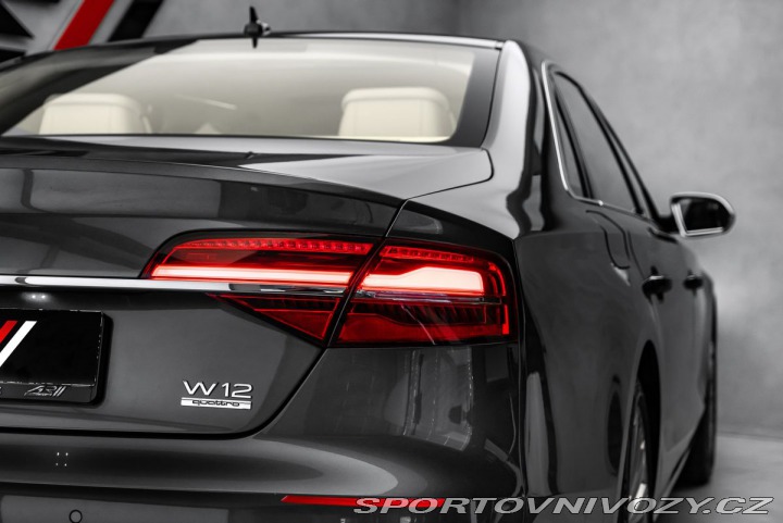 Audi Ostatní modely A8 6,3 W12 L Max výbava 2015