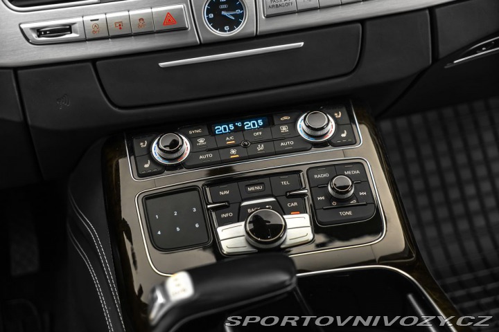 Audi Ostatní modely A8 6,3 W12 L Max výbava 2015