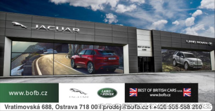 Jaguar F-Pace 3,0 D 300 PS,R-Sport,ČR,D 2016