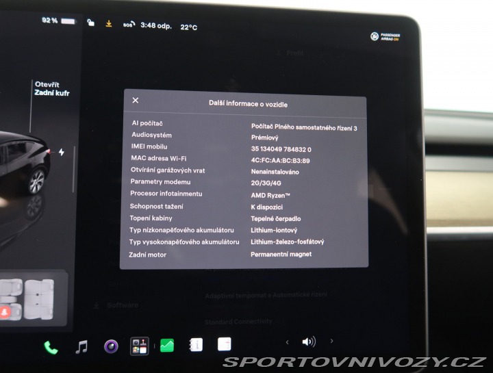 Tesla Model Y RWD LFP 60kWh 2023
