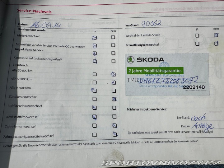 Škoda Octavia RS RS 2.0Tdi 125kw 2011