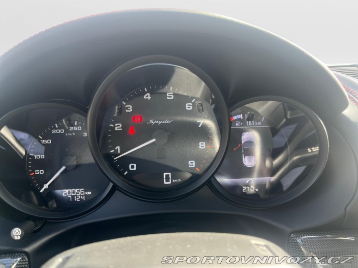 Porsche Cayman Spyder 2016