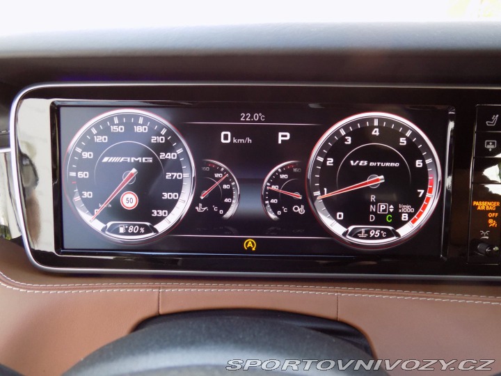 Mercedes-Benz S S63 AMG/4-Matic/1.maj.ČR/ 2014