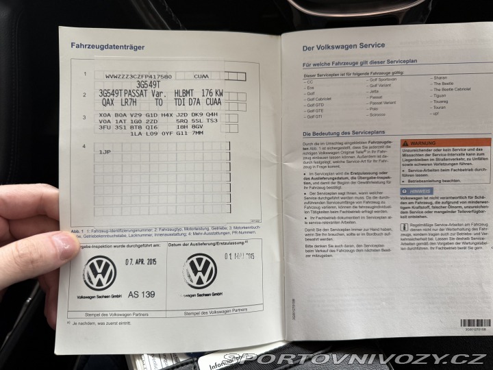 Volkswagen Ostatní modely Passat B8 2.0 BiTDi 2015