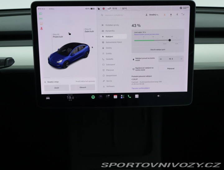 Tesla Model 3 Long Range 4WD 74kWh 2020