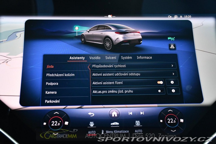 Mercedes-Benz Ostatní modely EQE 43AMG HUD 1M PANORAMA 2024