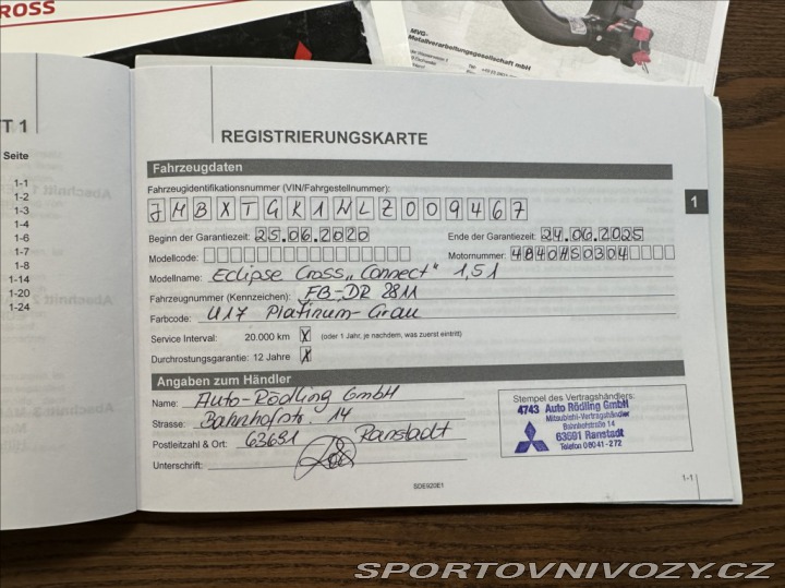 Mitsubishi Ostatní modely Eclipse Cross 1,5 Turbo 163PS Connect+ 2020