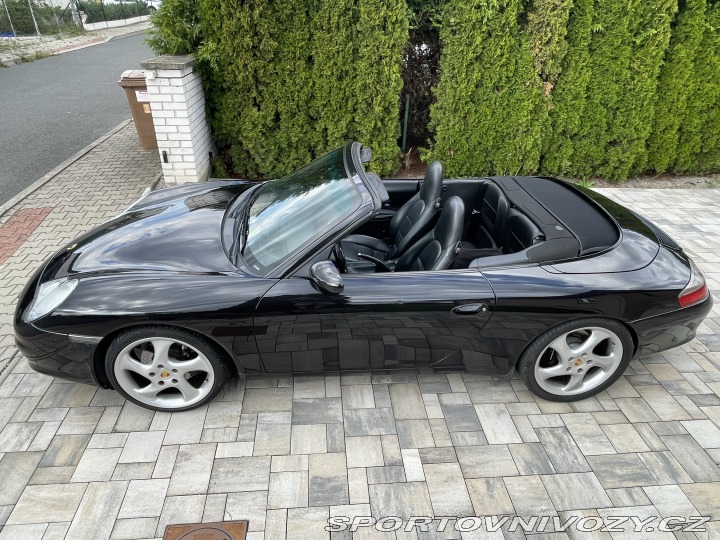 Porsche 911 996 cabrio RWD plná hist. 2003