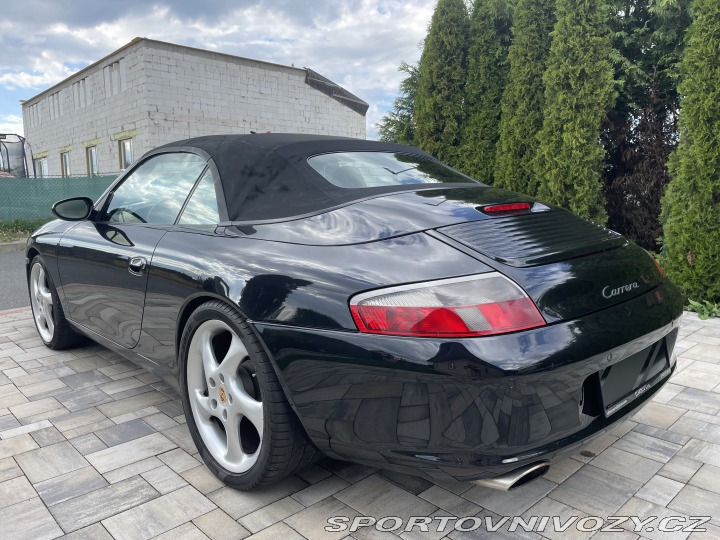 Porsche 911 996 cabrio RWD plná hist. 2003