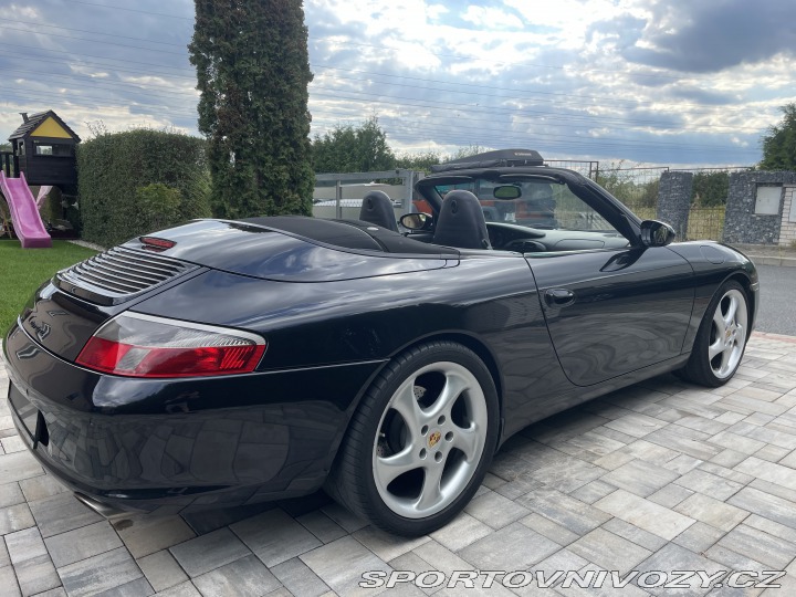Porsche 911 996 cabrio RWD plná hist. 2003
