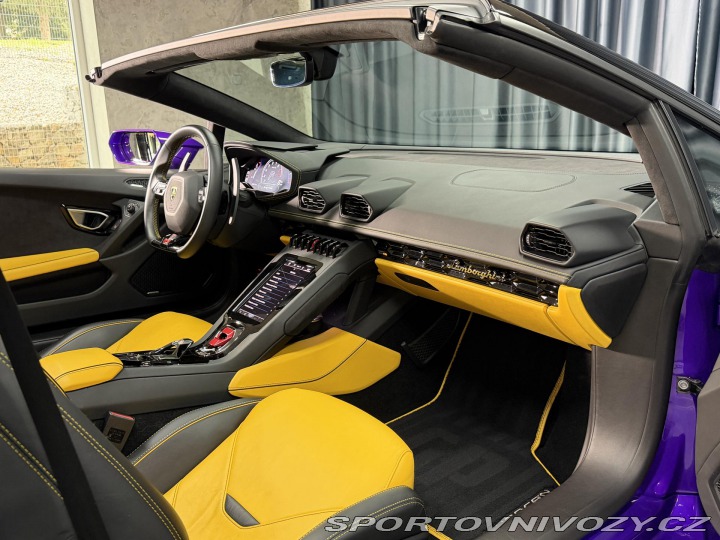 Lamborghini Huracán EVO SPYDER LIFT VIOLA PAS 2024