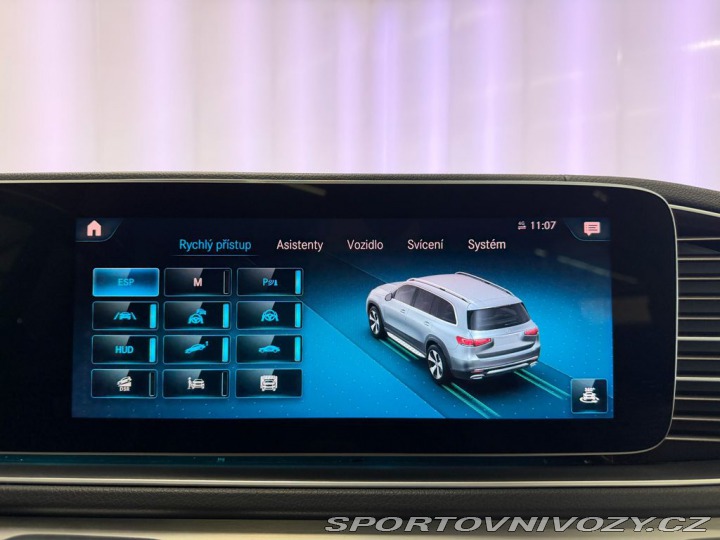 Mercedes-Benz Ostatní modely GLS d 4MATIC AMG, MASÁŽE, BUR 2021
