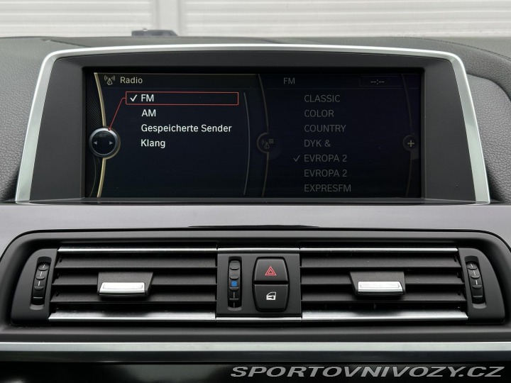 BMW 6 640d Coupé 8AT 230kW Head 2012