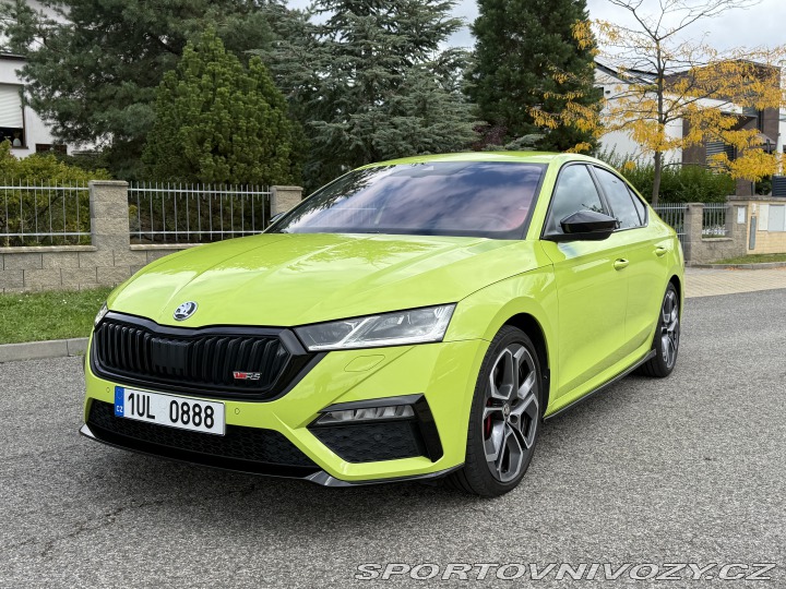 Škoda Octavia RS 245k TSi Edice 120 ČR 2022