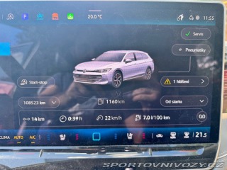 Volkswagen Ostatní modely Passat Variant Variant 2,0   B9 TDI (110 2024