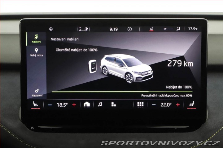 Škoda Enyaq iV RS (82 kWh), SoH 90% 2023