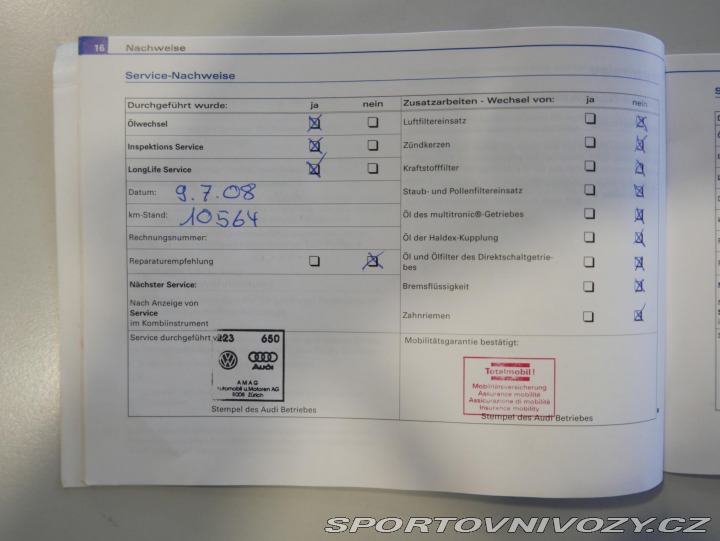 Audi S3 2,0 TFSI 195kW Quattro 2007