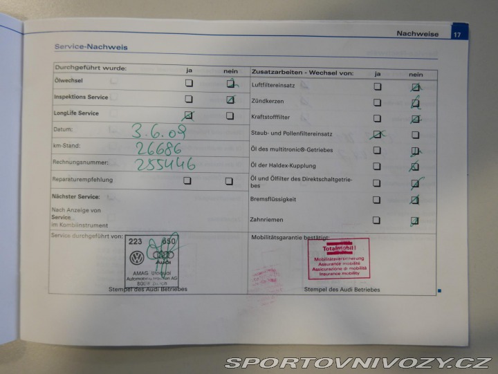 Audi S3 2,0 TFSI 195kW Quattro 2007