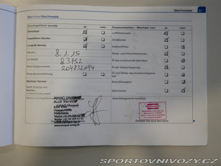Audi S3 2,0 TFSI 195kW Quattro 2007