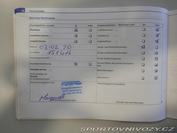 Audi S3 2,0 TFSI 195kW Quattro 2007