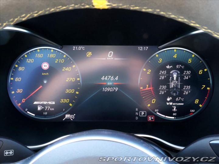 Mercedes-Benz C 4,0 AMG 375kW DPH Záruka 2022