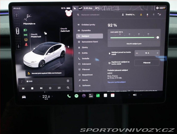 Tesla Model 3 Standard Range LFP, SoH 9 2023