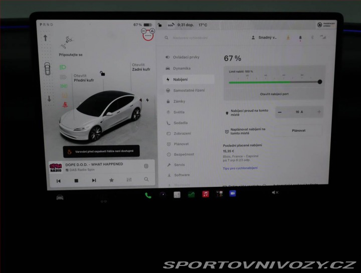 Tesla Model 3 Standard Range LFP, SoH 9 2023