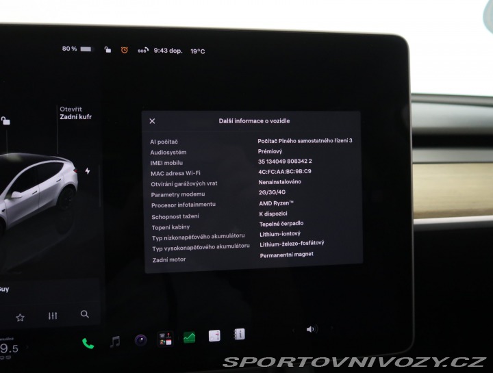 Tesla Model Y RWD LFP 60kWh 2023