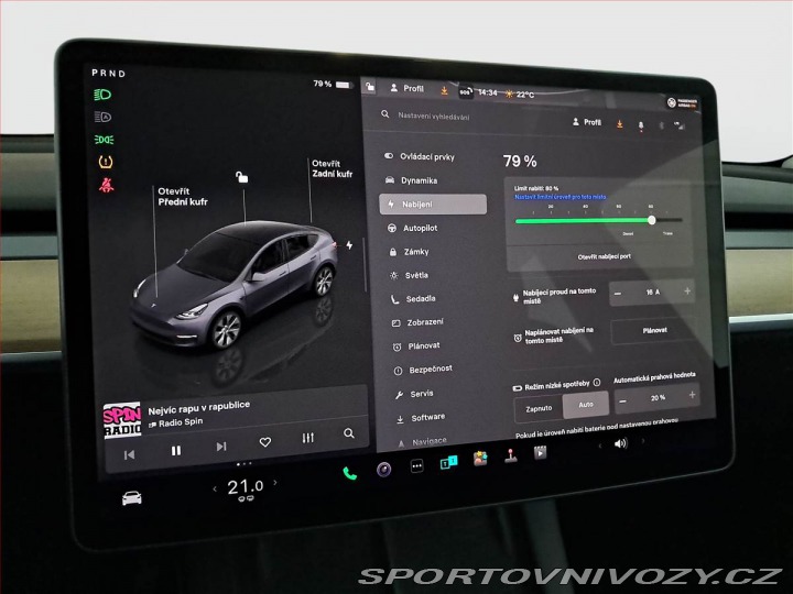 Tesla Model Y Long Range AWD 79kWh, SoH 2022