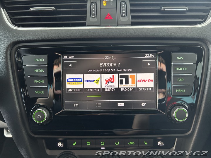 Škoda Octavia RS TSI 162kW,SERVISKA,MANUÁL 2016